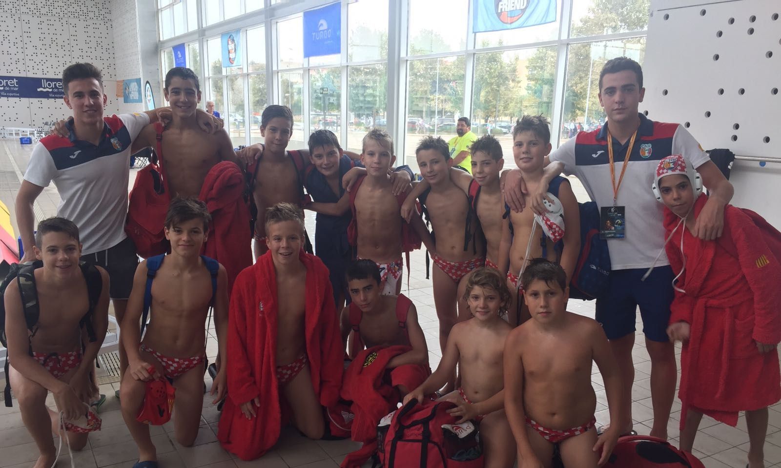 L’infantil de waterpolo, 7è a la Be Water My Friend Cup Under 13