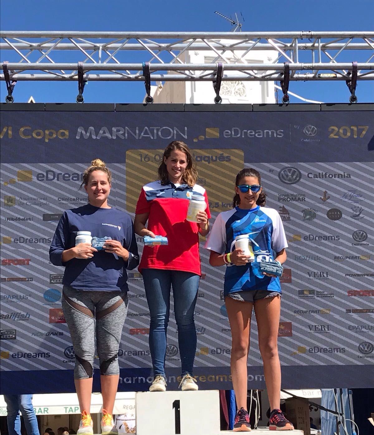 Arlet Oliveras es proclama campiona de la 10a Marnaton de Cadaqués