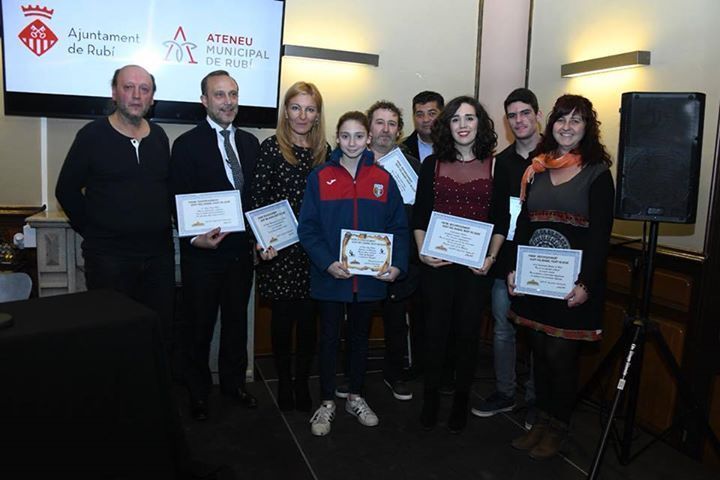 Elena Ruiz, premiada amb el reconeixement “Gent del barri, gent de Rubí”