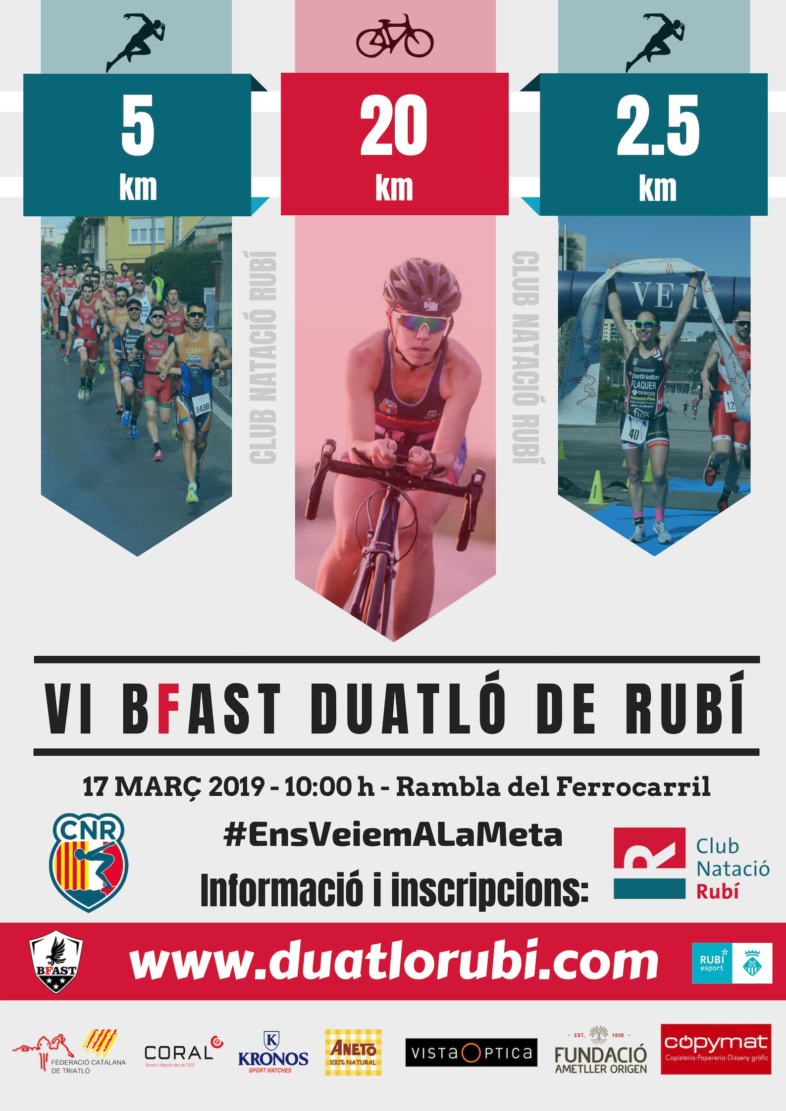 Vine al BFAST Duatló de Rubí!