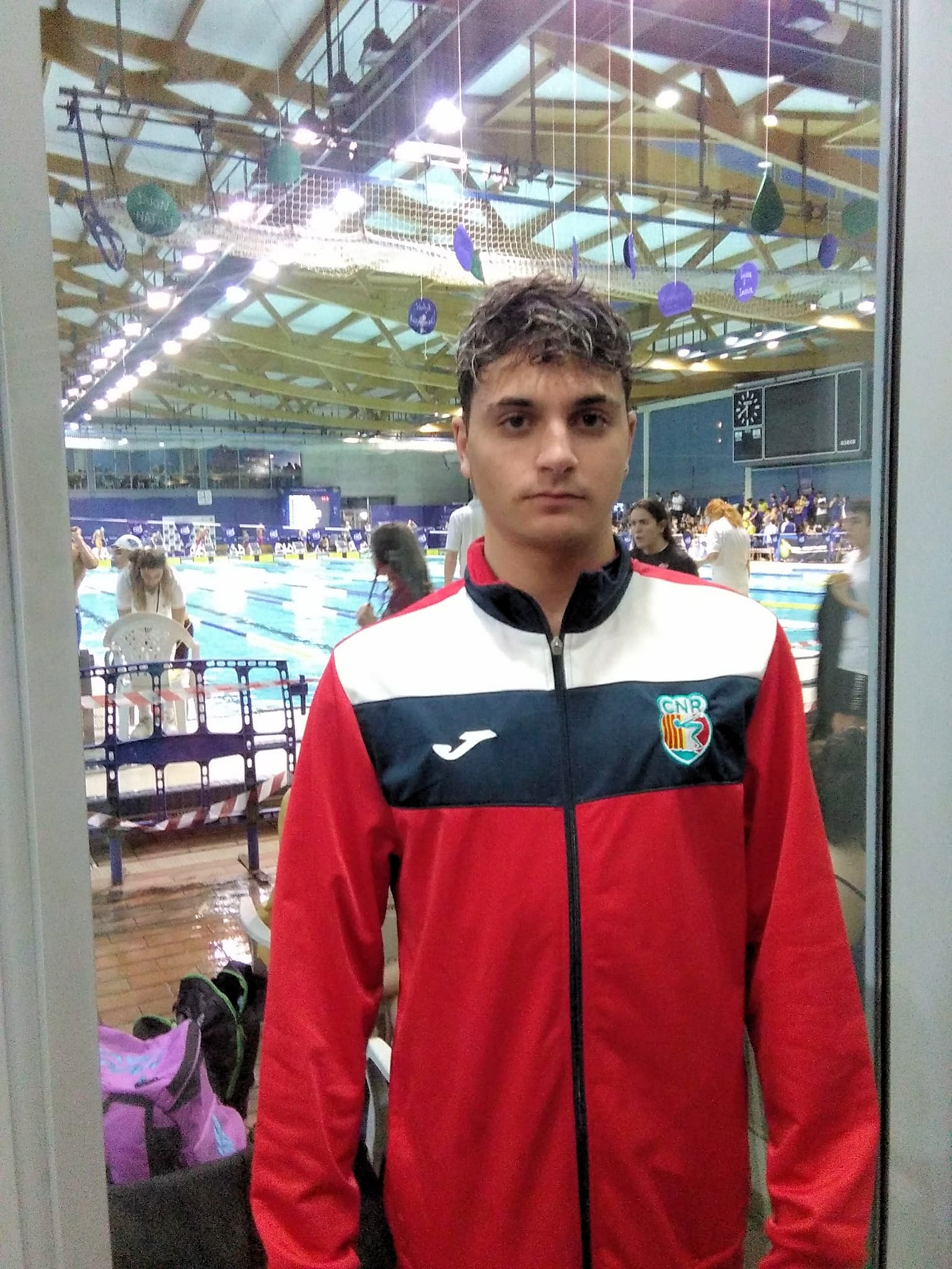 Alejandro Carrasco, representant del Club en el Campionat de Catalunya d’Hivern de natació Infantil i Júnior