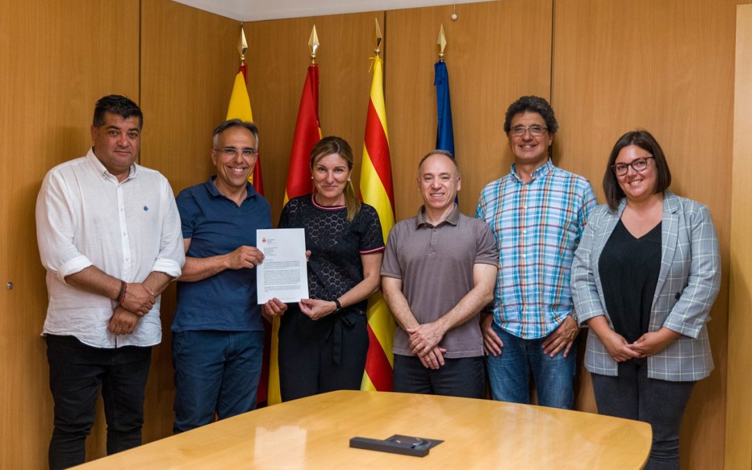 L’Ajuntament de Rubí dona suport a la candidatura del Club a la Creu de Sant Jordi