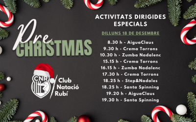El Nadal també arriba al Programa d’Activitats Dirigides!