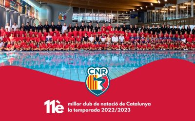 El Club Natació Rubí, 11è millor club de natació de Catalunya la temporada 2022/2023