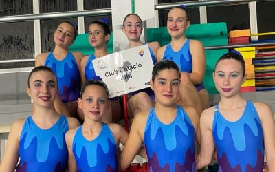Els equips de Natació Artística del Club arrenquen les competicions del Consell de l’Esport Escolar de Barcelona