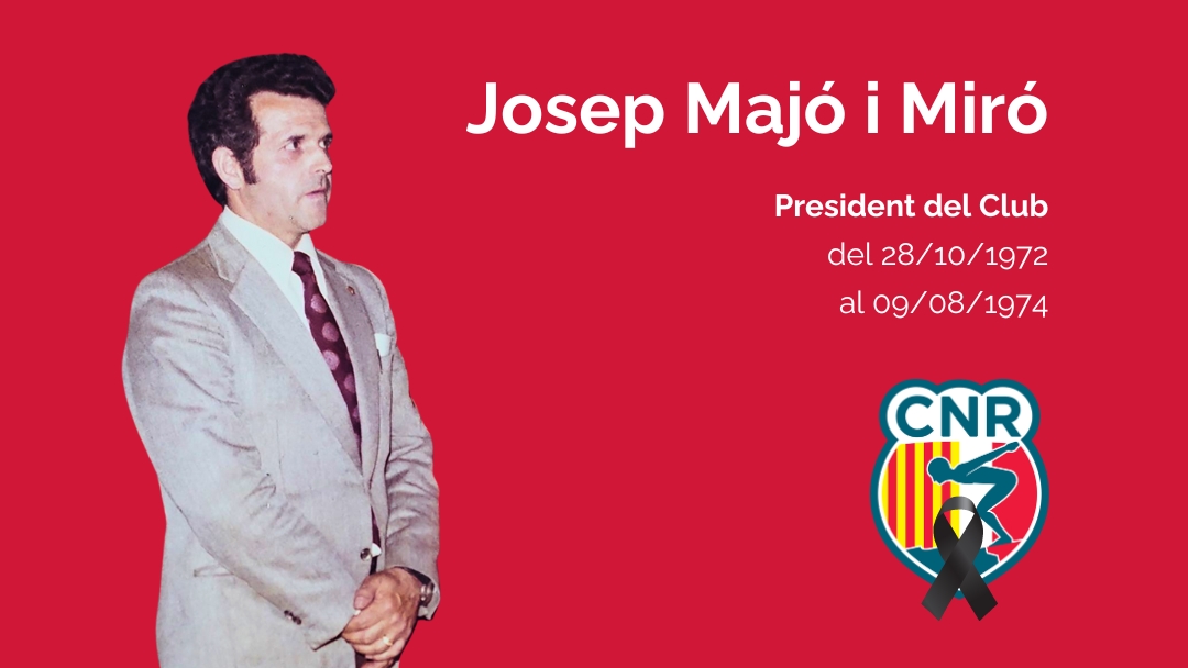 El Sr. Josep Majó i Miró, segon president de la història del Club, ens va deixar el passat 23 de febrer