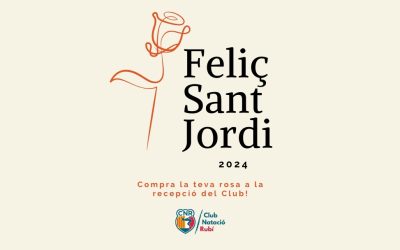 Feliç Sant Jordi! Compra la teva rosa a la recepció del Club