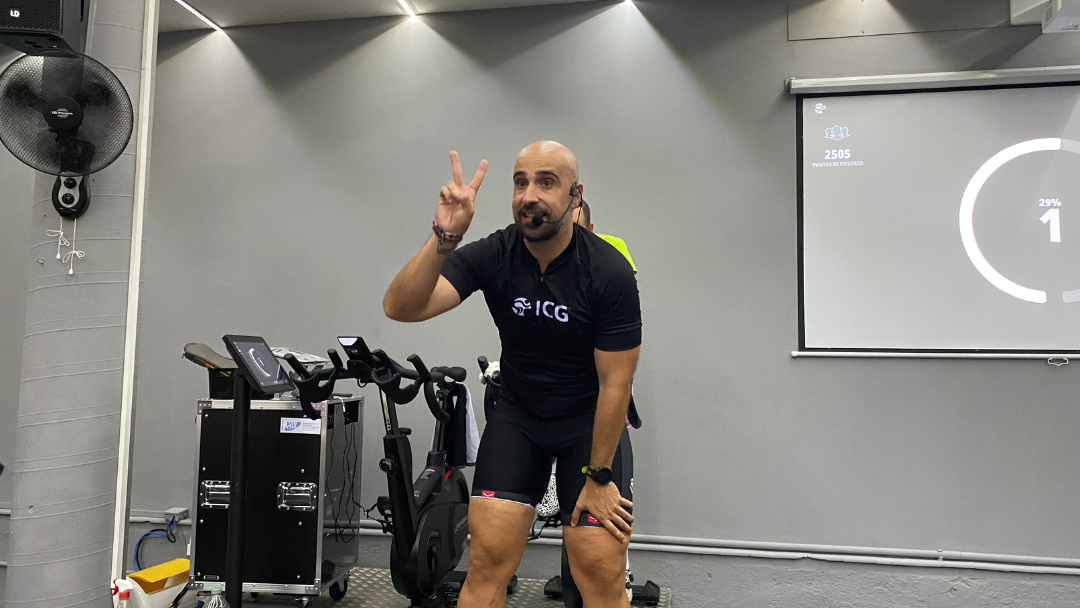 Inauguració de la nova Sala de Cycling amb les noves bicicletes ICG IC5 de Life Fitness