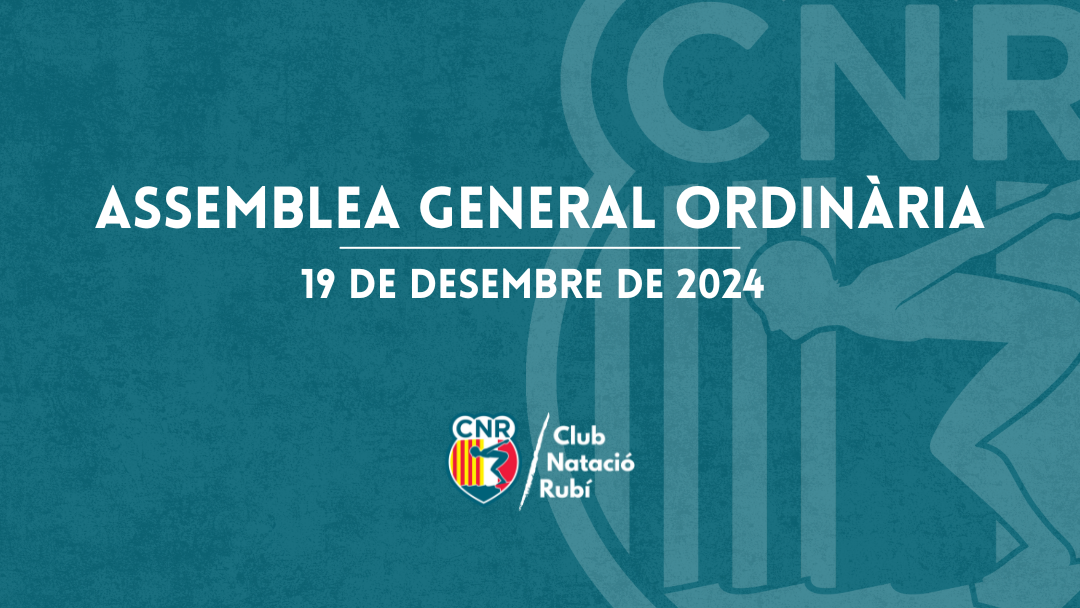 Convocatòria per a l’Assemblea General Ordinària de socis i sòcies 2024