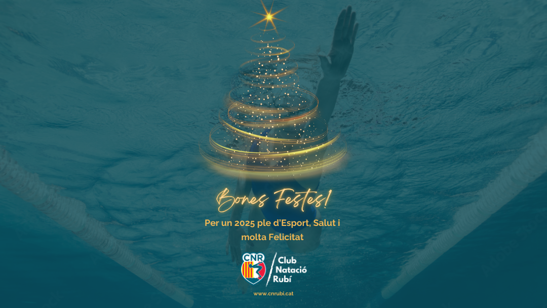 El Club Natació Rubí us desitja bones festes