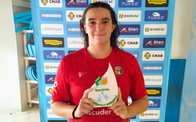 Raquel Prieto escollida MVP de la dotzena jornada de la Divisió d’Honor Femenina de waterpolo