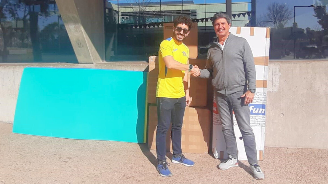 Les 100×100 Solidàries recapten prop de 1000 € pel Club Deportivo Sirenas de Catarroja, afectat per la DANA de València