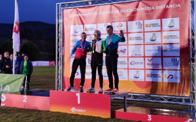 4 representants i 1 medalla de plata al Campionat d’Espanya de Duatló de Mitja Distància