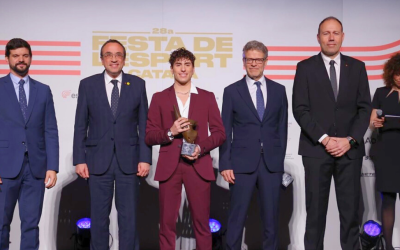 El nedador de natació artística Dennis González, millor esportista català del 2024