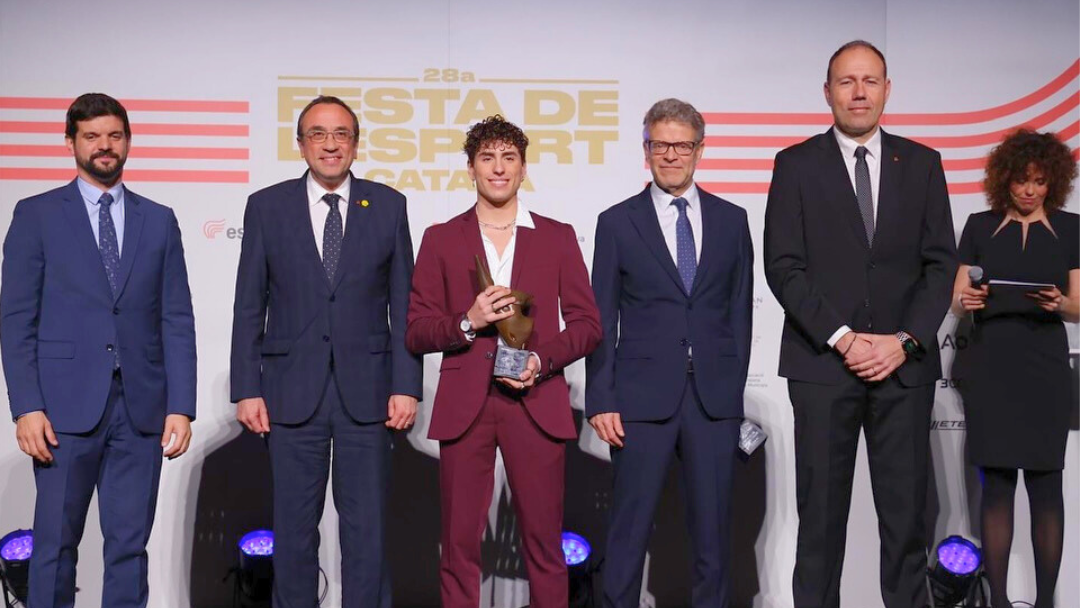 El nedador de natació artística Dennis González, millor esportista català del 2024