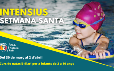 Obertes les inscripcions per als Cursos Intensius de Natació de Setmana Santa 2026