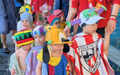 Estem de carnestoltes als cursos de natació infantils i joves i a la Natació Artística!