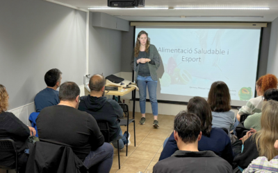 Menjar bé per rendir millor: èxit de la sessió informativa gratuïta sobre alimentació saludable i esport