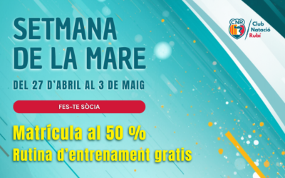 Celebrem la setmana del mare amb un 50% de descompte en la matrícula i una rutina d’entrenament gratis