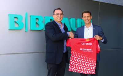 B. Braun i el Club Natació Rubí junts per l’esport, la salut i les persones