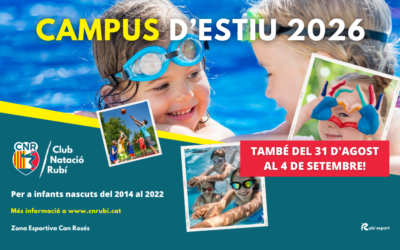 Últimes places per al Campus Esportiu del 31 d’agost al 4 de setembre